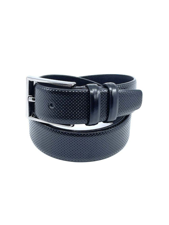 LEGEND LEATHER BELT 100% L-2033.BLACK