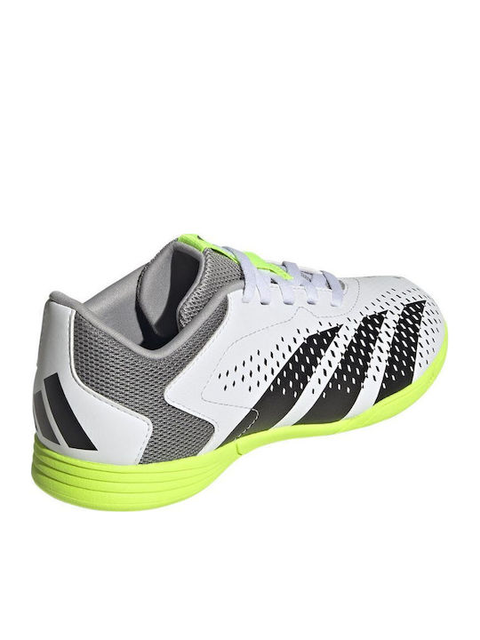 Predator Accuracy.4 Kids Indoor Soccer Shoes White