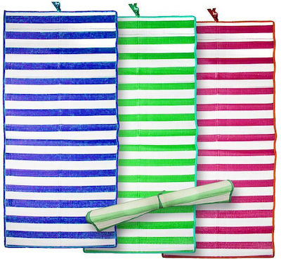 Summertiempo 42-335 Plastic Beach Mat Blue 180x70cm