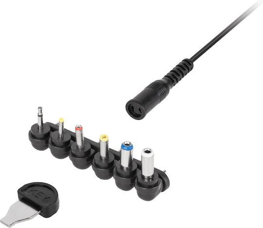 DM Pro Adaptor Universal De Alimentare Reglabil Tensiune 3 Până La 12V 1.5A Cu Putere 18W Cu Încărcătoare Pentru Laptop (DM-1500MA)
