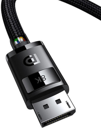 Baseus Cable DisplayPort male - DisplayPort male 1.5m Black (B00633706111-01)