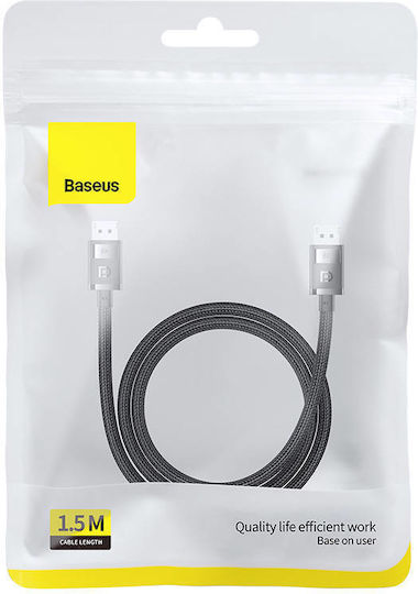 Baseus Cable DisplayPort male - DisplayPort male 1.5m Black (B00633706111-01)