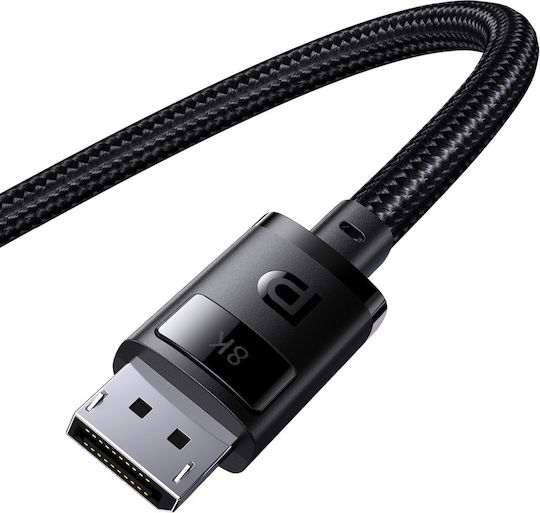 Baseus Cable DisplayPort male - DisplayPort male 1m Black (B00633706111-00)