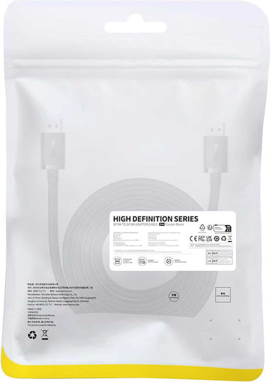 Baseus Cable DisplayPort male - DisplayPort male 2m Black (B00633706111-02)