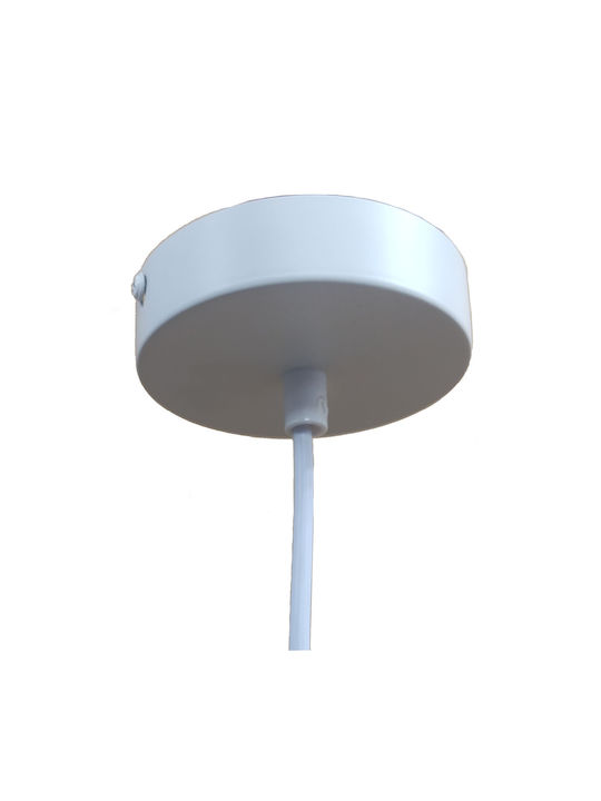 Alphab2b Pendant Light Beige with Socket E27 57x34x140cm