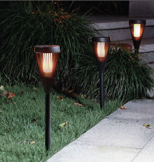 Fos me Spiked Solar Light Traffic light 10lm with Warm White Light 3000K IP44 15.3cmx13cmx55cmcm