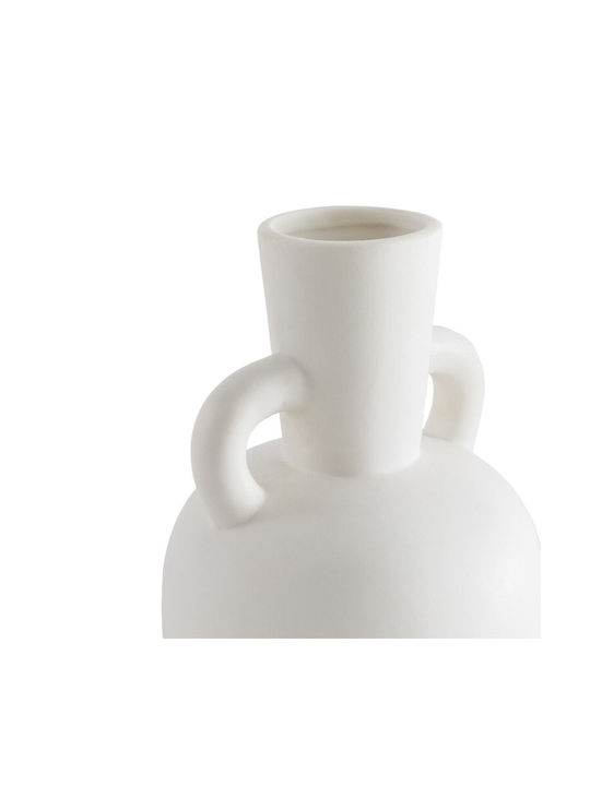 La Redoute Interieurs Διακοσμητικό Βάζο Keramik Weiß 10.8x10.8x16cm 1Stück