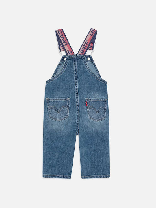 Levi's Girls Denim Dungaree Blue