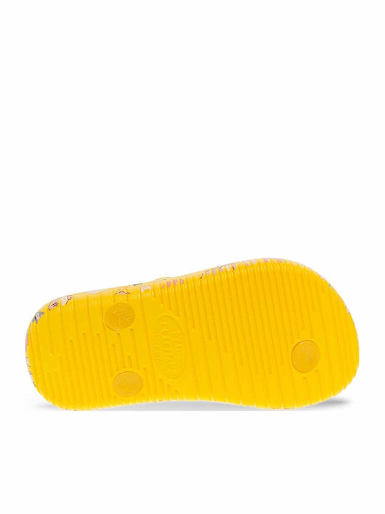 Παιδικές Σαγιονάρες Flip Flops Κίτρινες