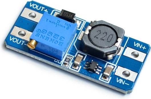 Converter DC/DC Step-Up with Input Voltage 2-24V and Output Voltage 5-28V 2A (MT3608)