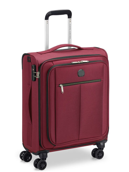 Delsey Pin Up 6 Бордо с 4 колела Височина 56см. 343080304