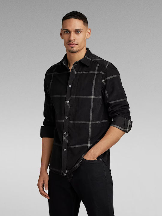 G-Star Raw Men's Shirt Long Sleeve Black