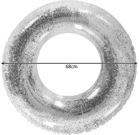Malatec Φουσκωτή Σαμπρέλα Θαλάσσης με Glitter