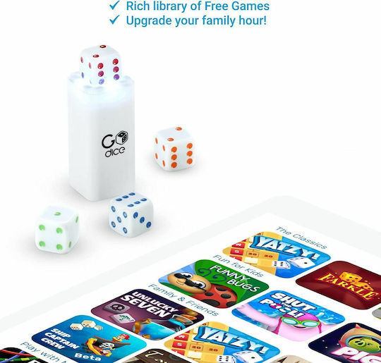 GoCube Dice Paper Multicolour 6pcs
