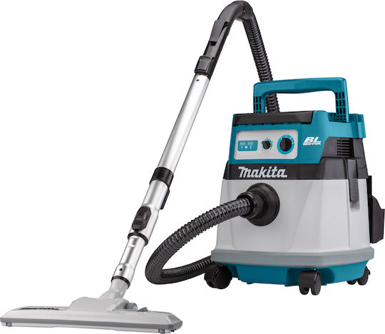 Makita Rechargeable Vacuum Wet / Dry with Plastic Bin 15lt