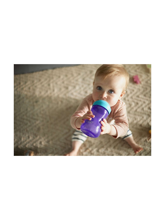 Philips Αθλητικό Παγούρι 300ml Μωβ