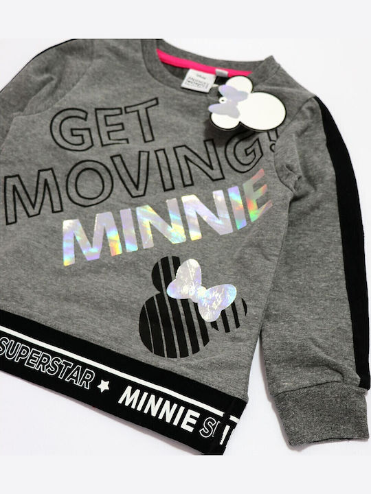 Детска блуза Сива Minnie Mouse