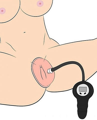 XR Sauger Vagina Transparent 1Stück