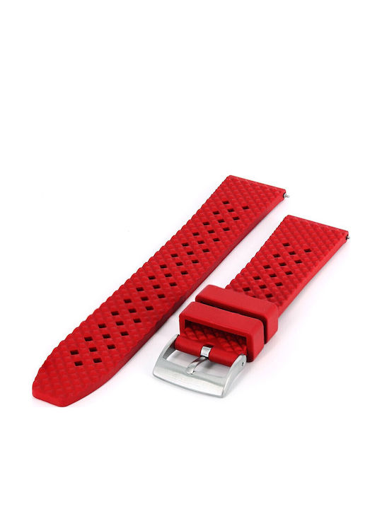 VStraps Curea de cauciuc Roșu 20mm