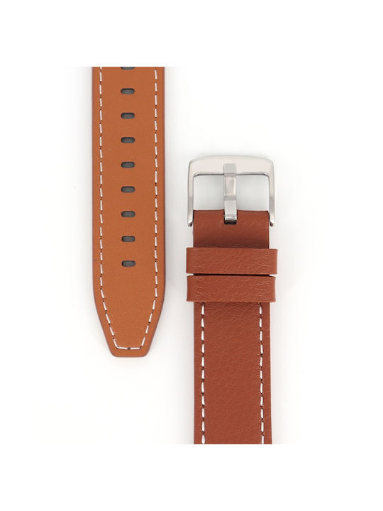 VStraps Leather Strap Brown 20mm