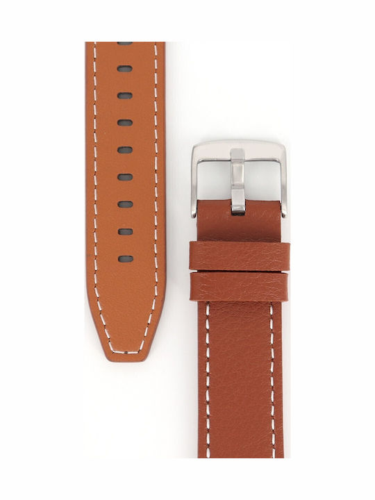 VStraps Curea din piele Maro 20mm
