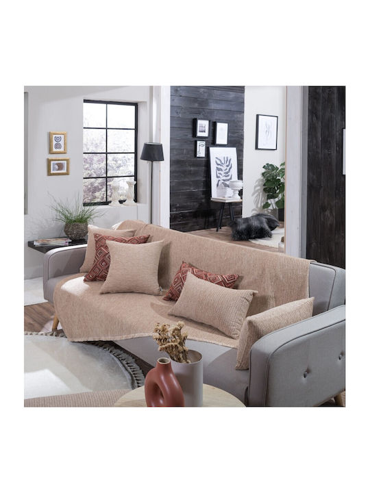 Teoran Melrose Armchair Throw Chenille 180x150cm