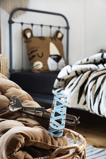 L'Effet Papillon Set Kids Duvet Cover Single Brown