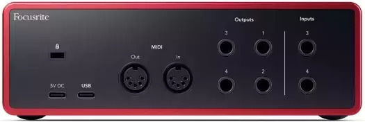 Focusrite Scarlett 4i4 4th Gen | Skroutz Romania