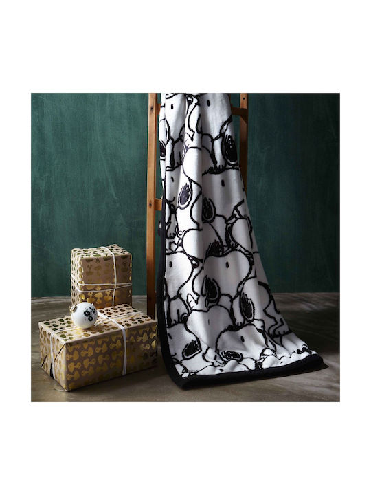 Butlers Schwarze Kinderdecke 130x170cm