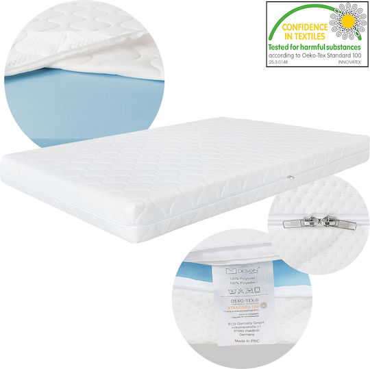 ML-Design Halb-Doppel Matratze Schaum Beidseitig 120x200x16cm