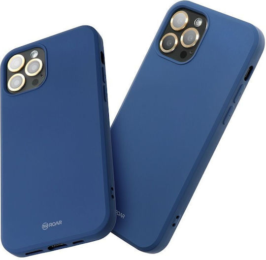 Roar Colorful Back Cover Silicone Navy Blue (Galaxy A54)