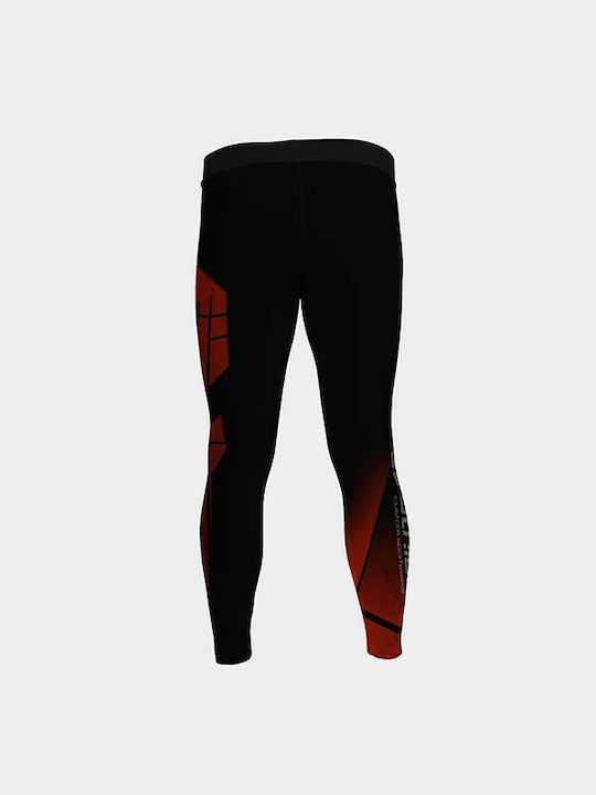 Athlon Lang Männer Kampfsport Leggings Schwarz