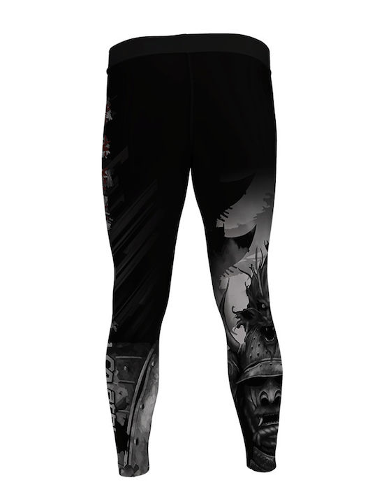 Athlon Long Men Martial Arts Leggings Black