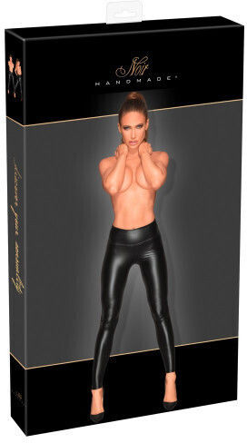 Noir Handmade Wetlook Κολάν Μαύρο