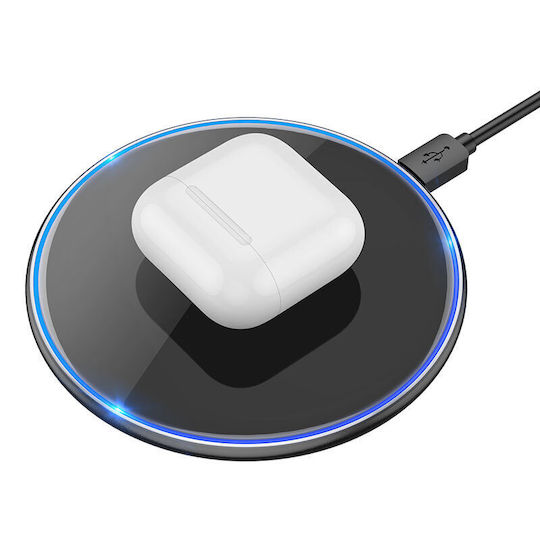 Hoco Wireless Charger (Qi Pad) 15W Whites (CW6 Pro Easy)