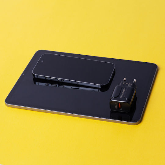 Wozinsky Charger Without Cable with USB-A Port Quick Charge 3.0 Blacks (WWC-B02)