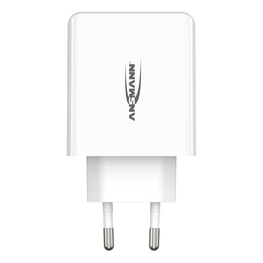 Ansmann Ladegerät ohne Kabel mit 4 USB-A Anschlüsse 30W Weißs (HC430)