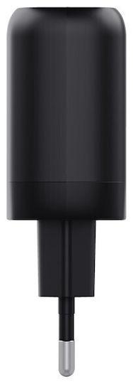Trust Φορτιστής με Θύρα USB-C και Καλώδιο USB-C 65W Power Delivery Μαύρος (Maxo)