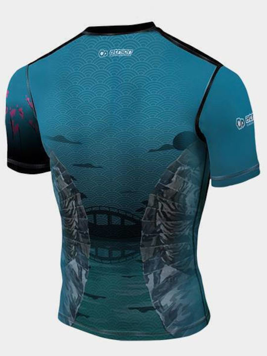 Athlon Short Sleeve Shirt 100-1811 for Jiu-Jitsu Multicolor