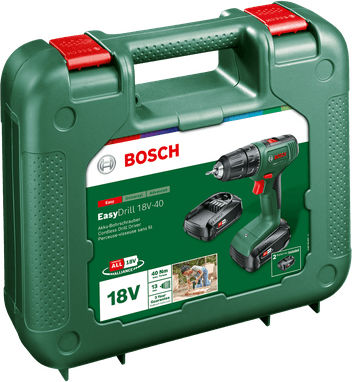 Bosch EasyDrill 18V Отвертка На Батерия Безчетков 18V 2x2Ah