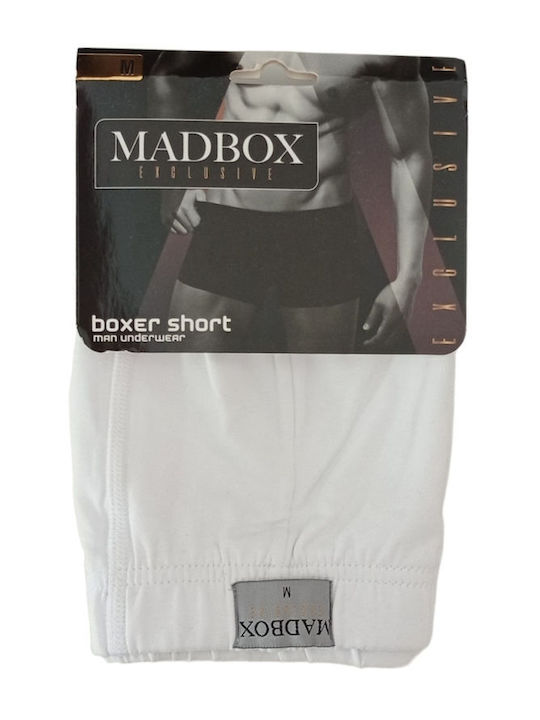 Herren Boxershorts Weiß 1Packung
