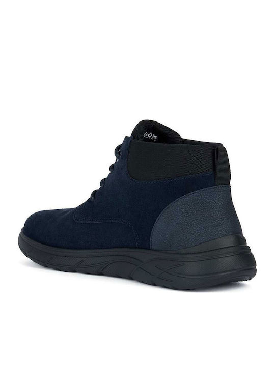 U Portello Suede Blue Men's Boots