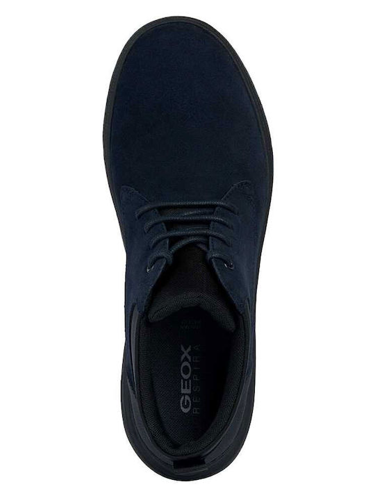 U Portello Suede Blue Men's Boots
