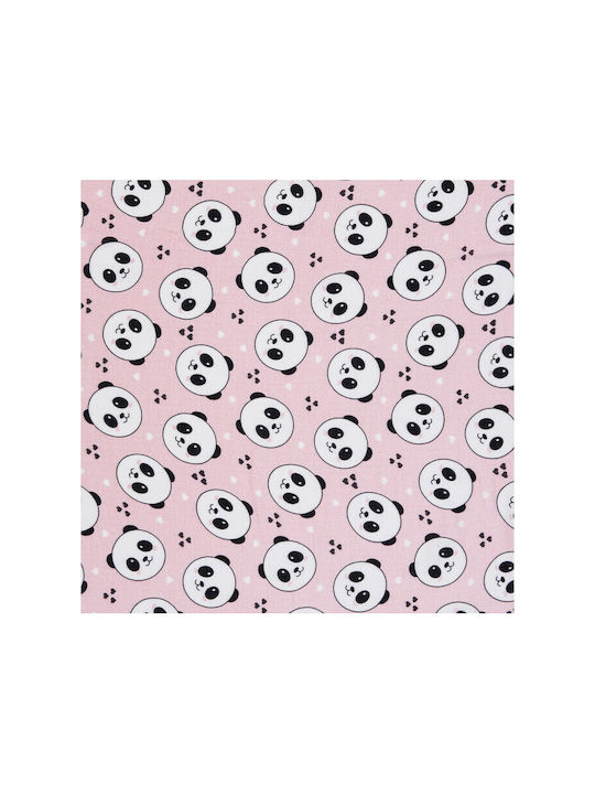 Bocioland Kuscheldecke Rosa 75x75cm.