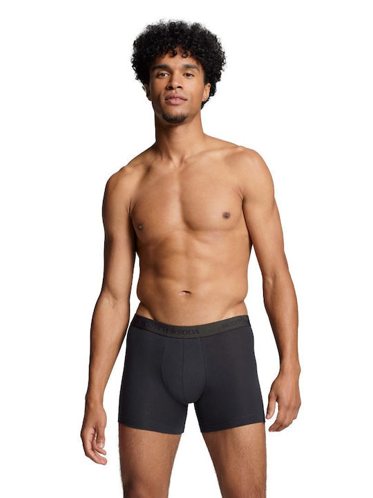 Scotch & Soda Men's Boxers Khaki 3Pack