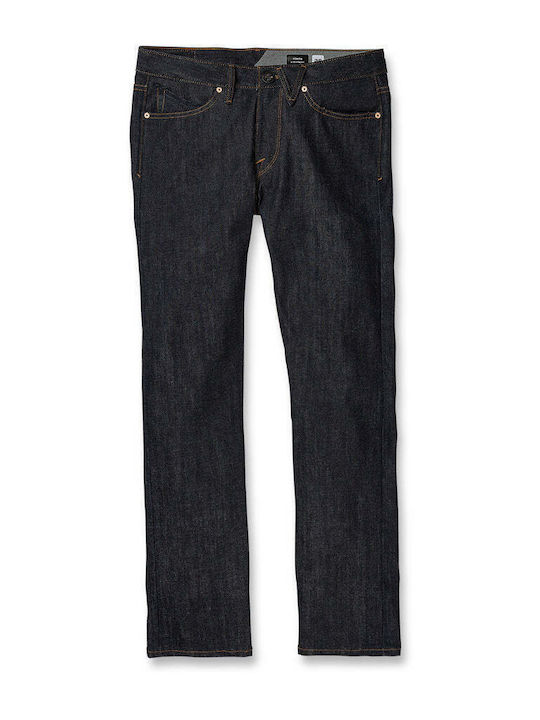 Vorta Men's Jeans Pants With Slim Straight Fit Blue