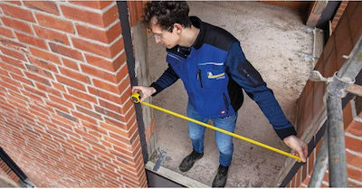 Stabila Tape Measure with Auto-Rewind 3m