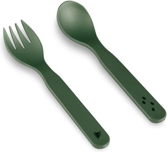 Citron Feeding Set made of Melamine Yellow 5pcs for 6+ months
