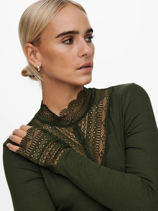 Tilde Damen Bluse Langärmelig Rosin