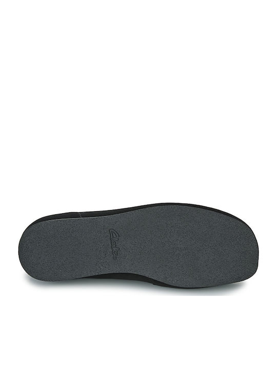 Wallabee Ανδρικά Μοκασίνια σε Μαύρο Χρώμα